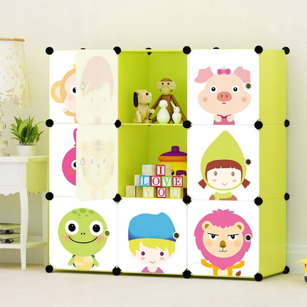 Armoire modulable pliable pour enfants – Organisation intelligente au design coloré