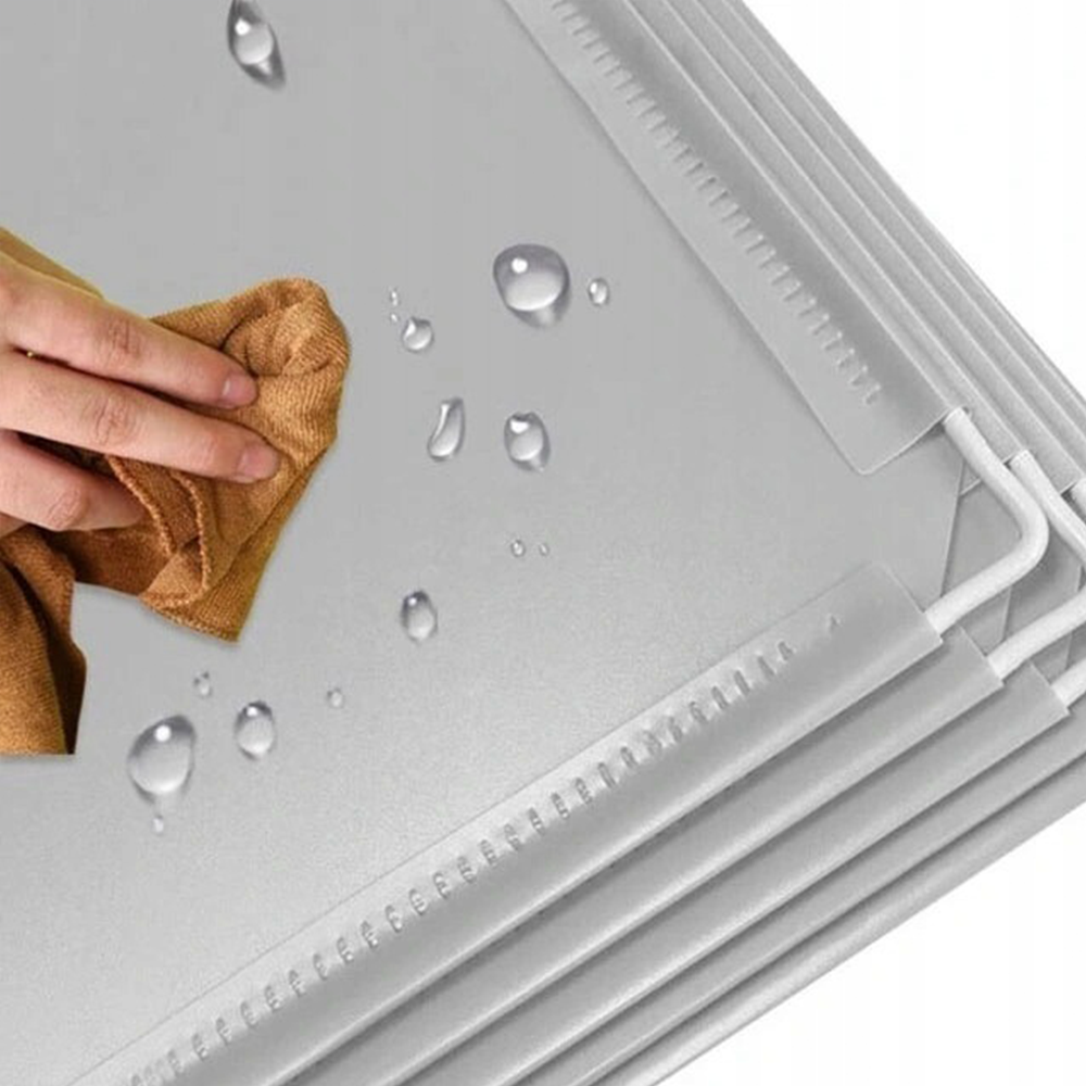 Armoire modulaire pliable avec étagères imperméables – 147 × 111 × 37 cm, une solution de mobilier légère et pratique.
