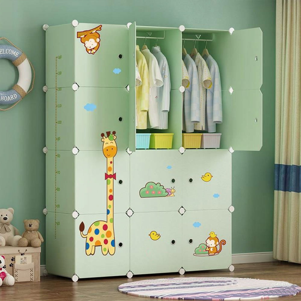 Armoire légère et pliable 147×111×47 cm – la solution de rangement idéale pour les petits espaces