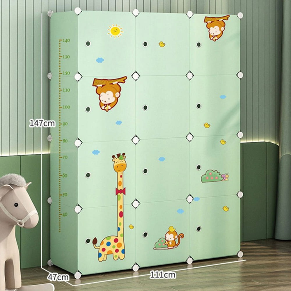 Armoire légère et pliable 147×111×47 cm – la solution de rangement idéale pour les petits espaces