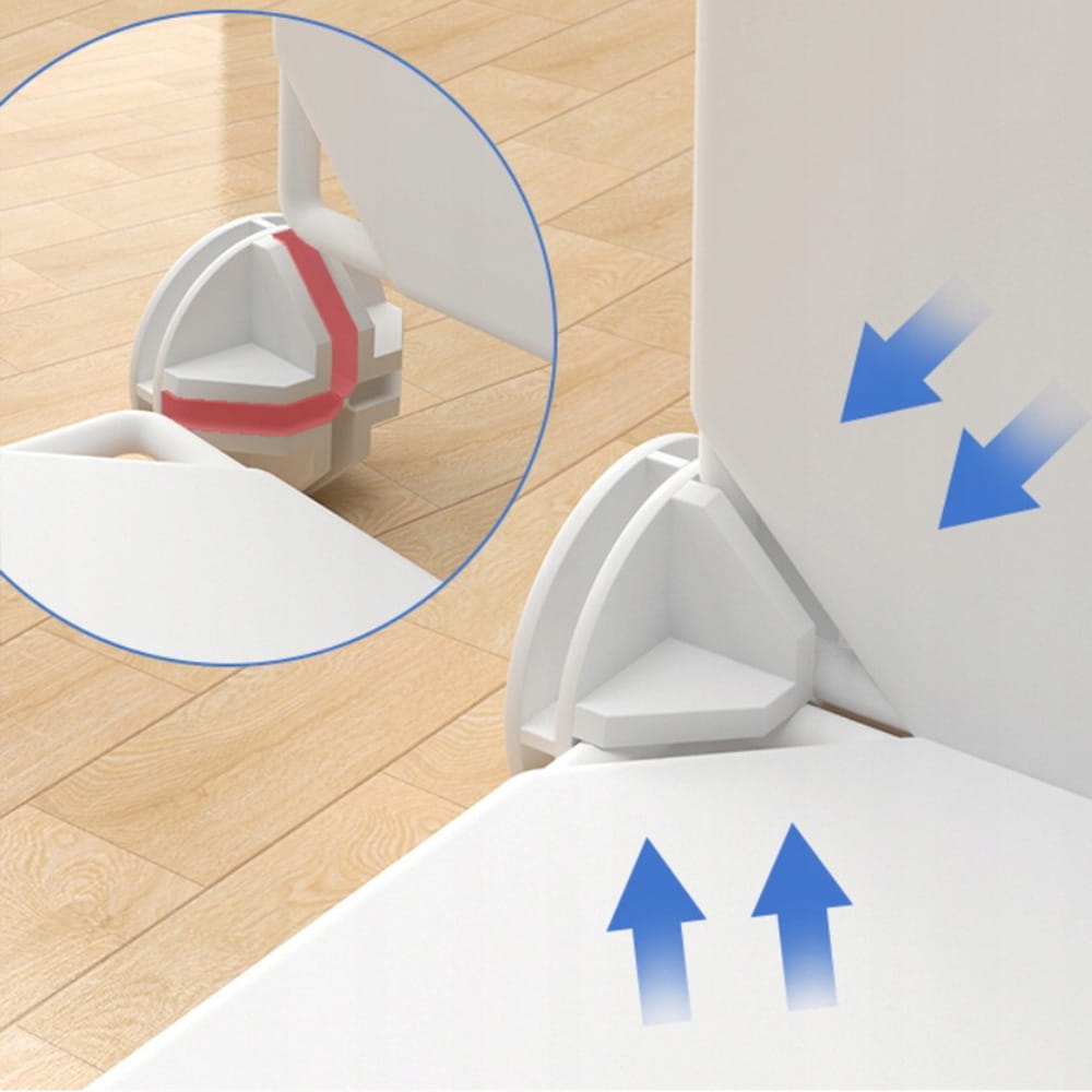 Armoire modulaire en plastique – pour le rangement des vêtements, des chaussures et des jouets, 110 x 147 x 47 cm.