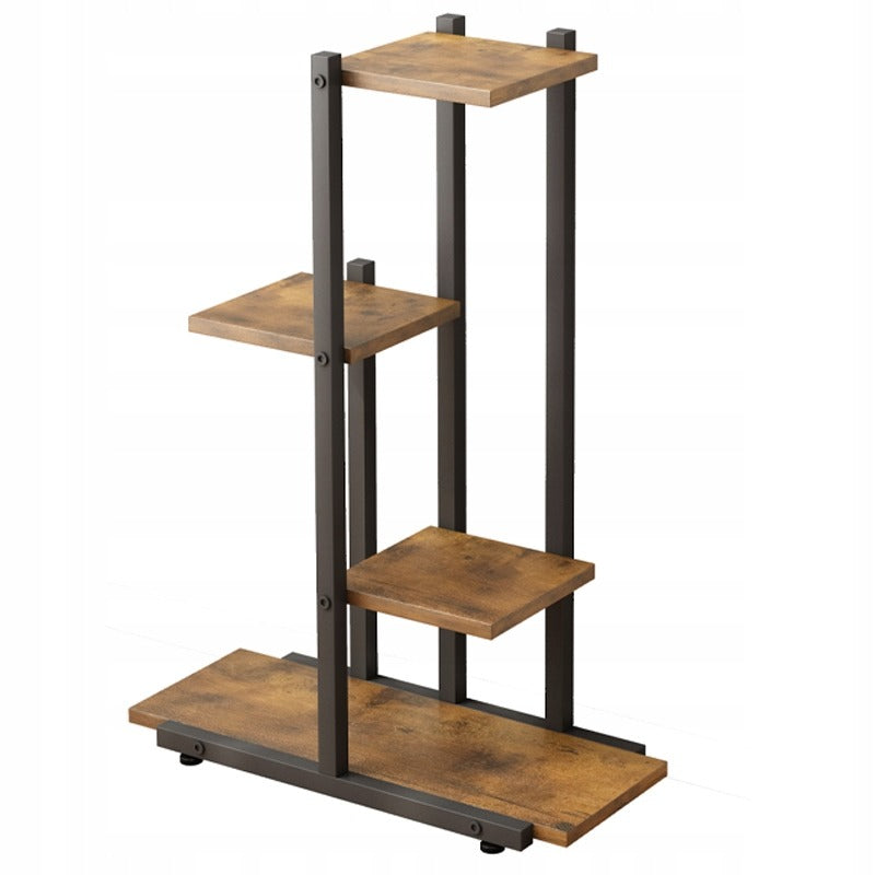 Support à plantes de style loft rustique – Étagère à plantes pour pots de fleurs