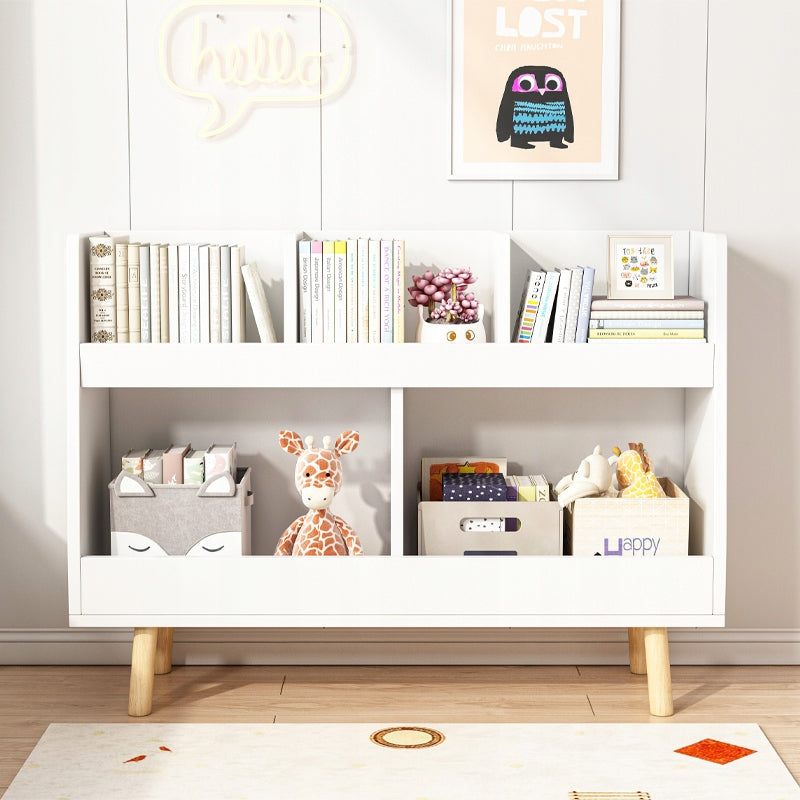 Bibliothèque pour enfants – meuble à magazines, rangement pour jouets, bibliothèque enfant autoportante, 60 cm.