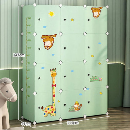 Armoire légère et pliable 147×111×47 cm – la solution de rangement idéale pour les petits espaces