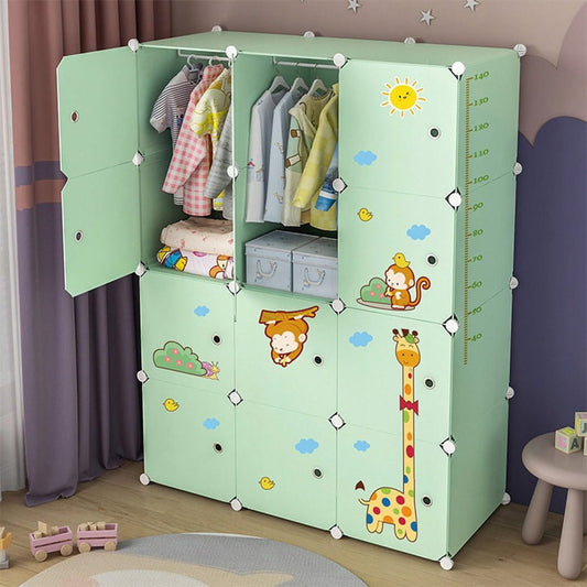 Armoire légère et pliable 147×111×47 cm – la solution de rangement idéale pour les petits espaces