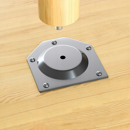 Table ronde blanche 60x52 cm – Design moderne et compact pour une utilisation en intérieur
