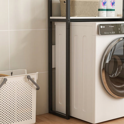 Étagère de salle de bain au-dessus de la machine à laver – style loft, 160 cm.